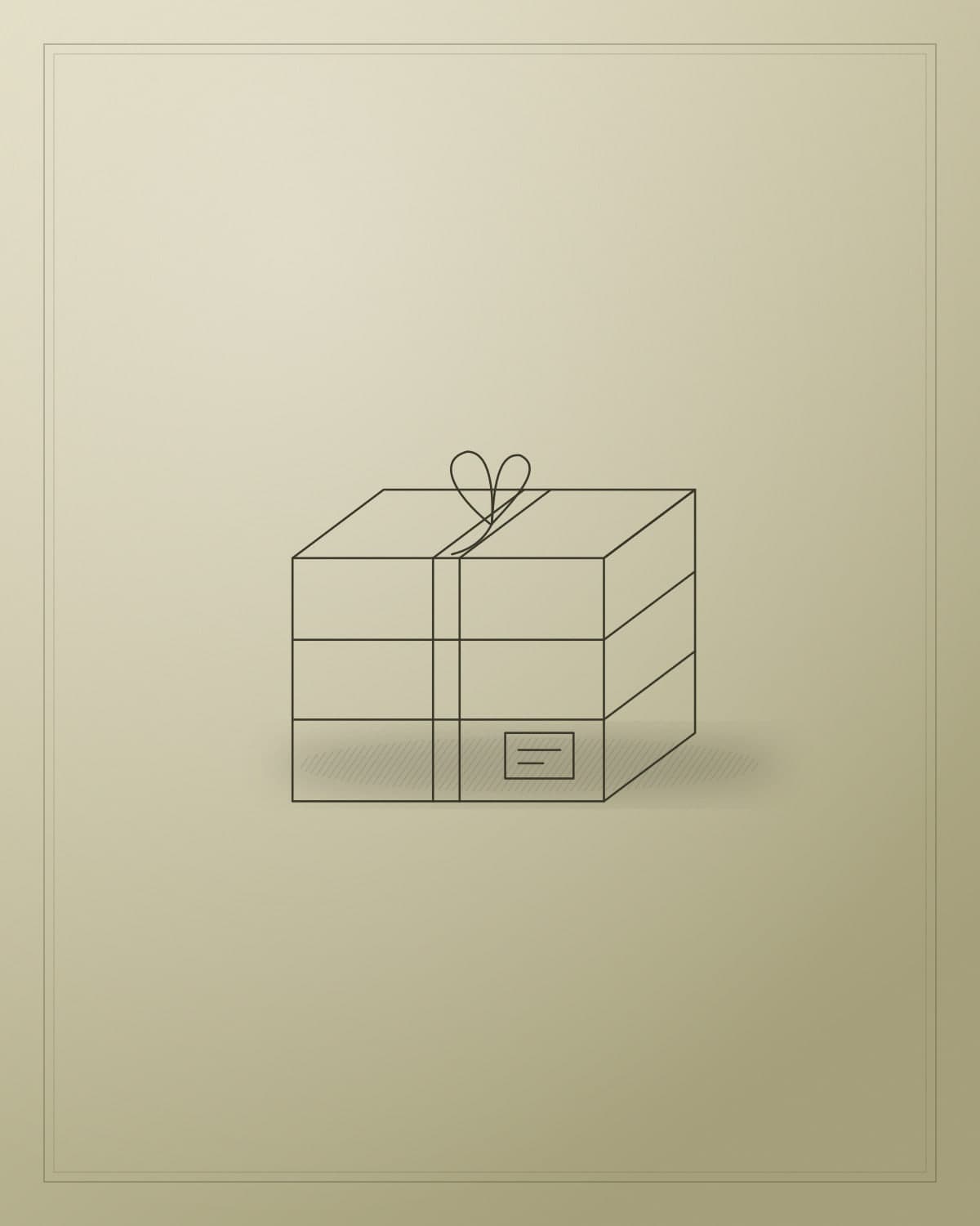 Placeholder engraving of a wooden moving crate tied with rope.